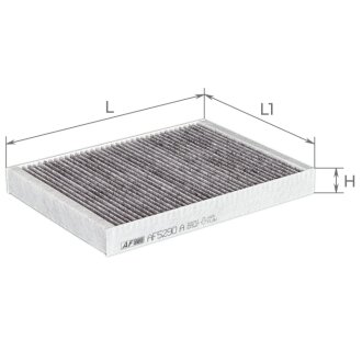 Фільтр салону Chrysler 300C/Dodge Charger/Challenger 10- (вугільний) ALPHA FILTER AF5290A