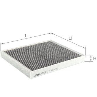 Фільтр салону Volvo XC40 17- (вугільний) ALPHA FILTER AF5307A