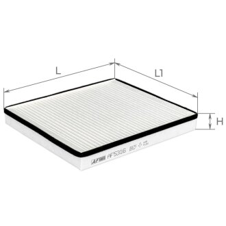 Фільтр салону Kia Stinger 17- ALPHA FILTER AF5316