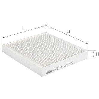 Фільтр салону Hyundai Ionic 6/Kia Niro II 22- ALPHA FILTER AF5323