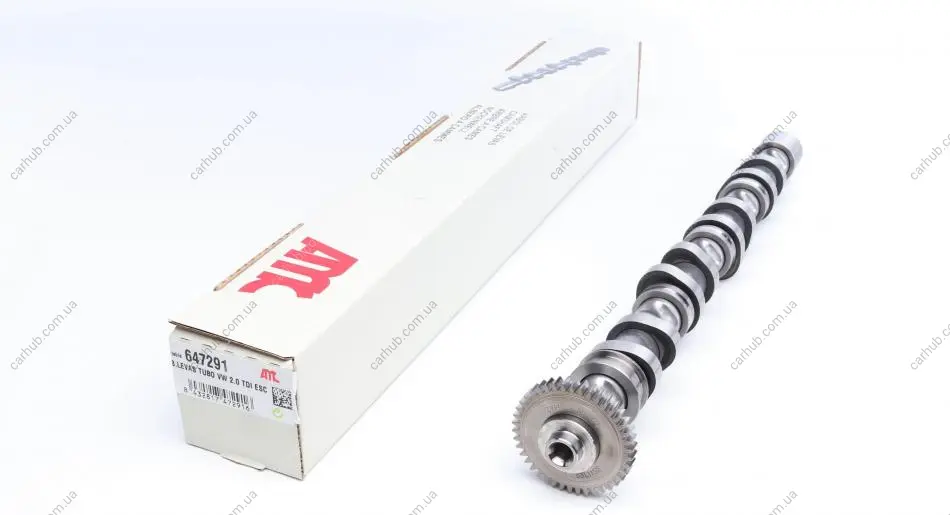 Розподільний вал VW Caddy III/IV/ T5/T6/ Crafter 30-50 2.0 TDI 10- (сторона випуску) (стальної) AMC 647291 (фото 1)