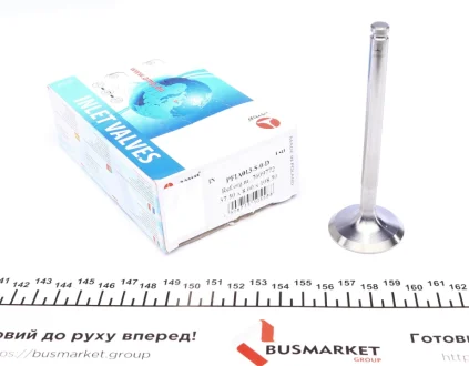 Клапан (впуск) Fiat Scudo/Peugeot Expert 1.4/1.6 89-00 (37.5x8x108.5) (вальцювання) AMP PFIA013-S-0-D