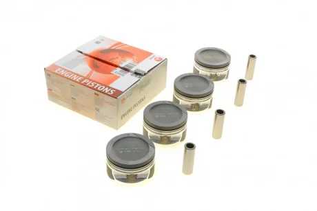 Поршень Daewoo Lanos 1.5 8V 97- (77.50mm/+1.0) (к-кт 4 шт) AMP PX-DAE-4A-3548-100-2