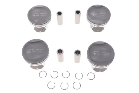 Поршень Ravon R2 1.2 15- (70.75mm/+0.25) (к-кт 4 шт) AMP PX-RAV-4A-5901-025