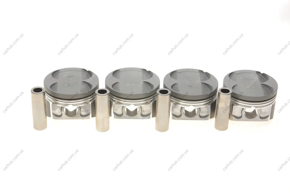 Поршень Dacia Duster/Logan/Sandero/Renault Clio/Kangoo 1.6 16V 98- (80.50mm/+1.00mm) (к-кт 4 шт) AMP PX-REN-4A-3841-100-C (фото 1)