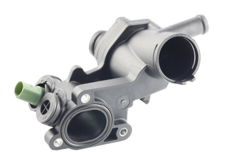 Фото корпус термостата на VW Golf, Bora, Seat Toledo, Leon AND 3G121061 Корпус термостата на VW Golf, Bora, Seat Toledo, Leon AND 3G121061