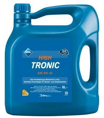 Олива 5W40 C3 5L HIGH TRONIC ARAL 1529F9 (фото 1)