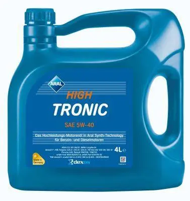 Олива 5W40 C3 4L HIGH TRONIC ARAL 154FE7 (фото 1)