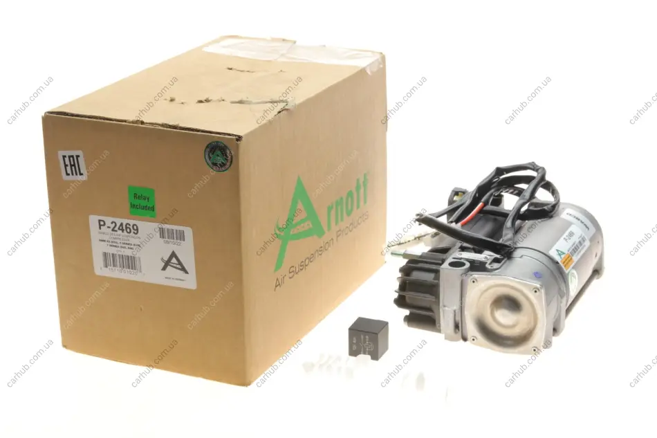 Компресор пневмосистеми BMW 5 (E39)/7 (E65/E66/E67)/X5 (E53) 00-06 M52/M57/M62/N62 96-08 ARNOTT P-2469 (фото 1)
