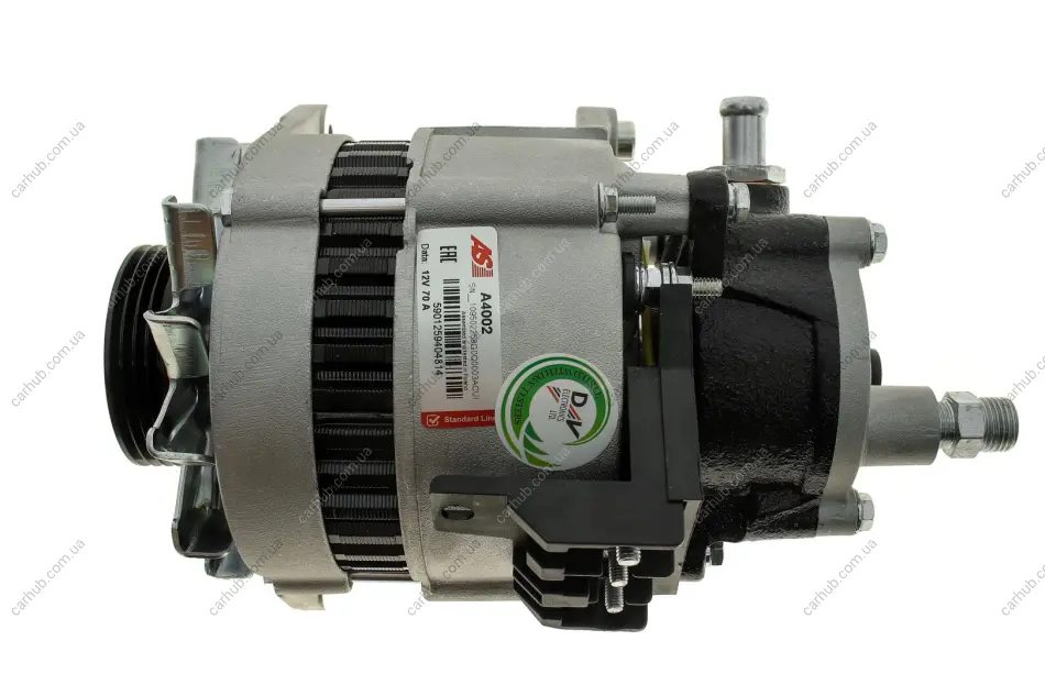 Генератор Ford Transit 2.5 DI/TD 91-00 (12V/70A) AS-PL A4002 (фото 1)