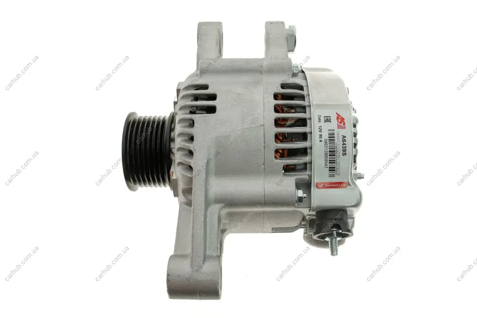 Генератор Toyota Land Cruiser Prado 4.0 02-10 (12V/80A) AS AS-PL A6439S (фото 1)