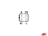 Регулятор генератора CAMRY/LEXUS RX (_U3_) 300 2.4-3.0 01-08 (12 V) AS-PL ARE6039 (фото 3)