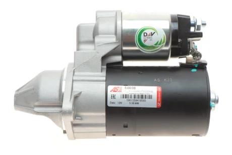 Стартер Opel Astra F/G/H 1.2-1.6 i 93-07/Combo 01-/Corsa 86-09 (12V/1.1kw) (z=9) AS-PL S0088