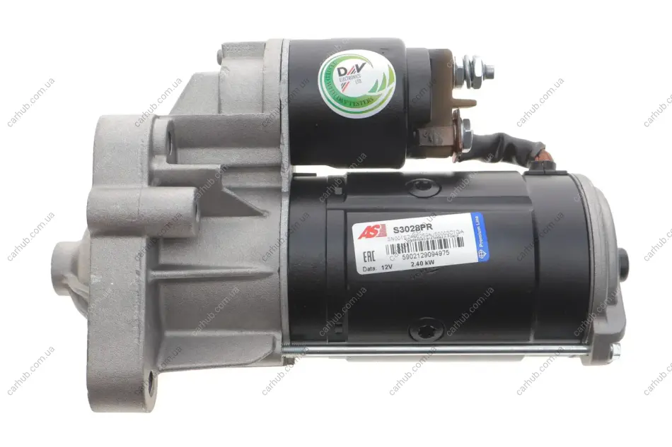 Стартер Renault Laguna 2.2dCi 01- (2.4kw) (z=10) AS-PL S3028PR (фото 1)