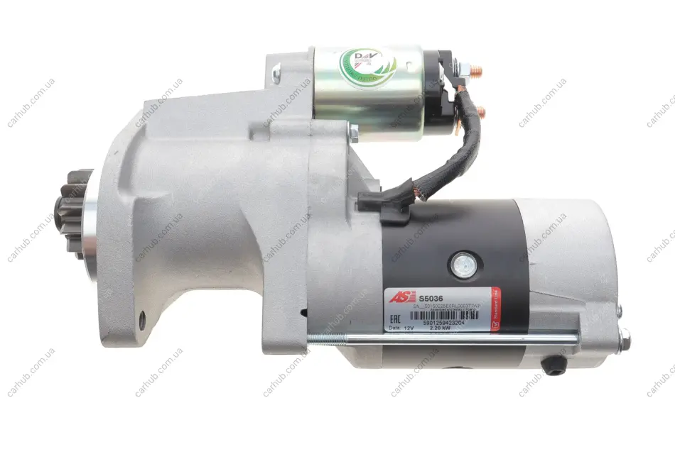 Стартер Nissan 2.5D 01- (12V/2.2kw/z=12) AS-PL S5036 (фото 1)