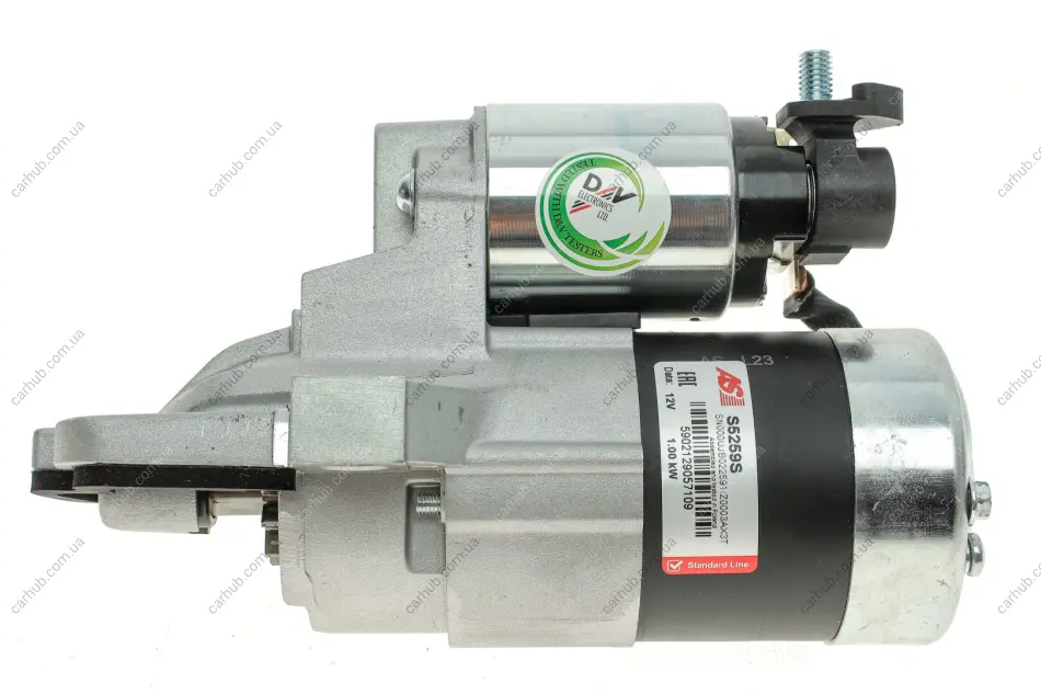 Стартер Mazda 3/5/6 02-13 (12V/1.00KW) (z=11) AS AS-PL S5259S (фото 1)