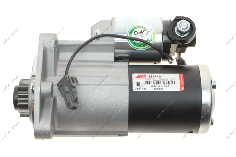 Стартер Nissan X-Trail 07-13 (12V/1.7KW) (z=13) AS-PL S5391S (фото 1)