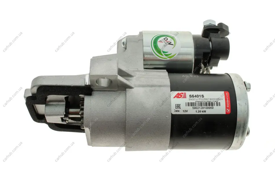 Стартер Mazda 3/5/6 07- (12V/1.2KW) (z=11) AS-PL S5401S (фото 1)