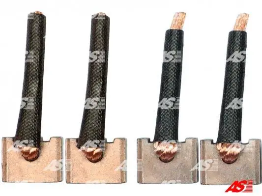 Щітки стартера (14x7x13,9mm/12 V) STANDARD LINE AS-PL SB3004 (фото 1)