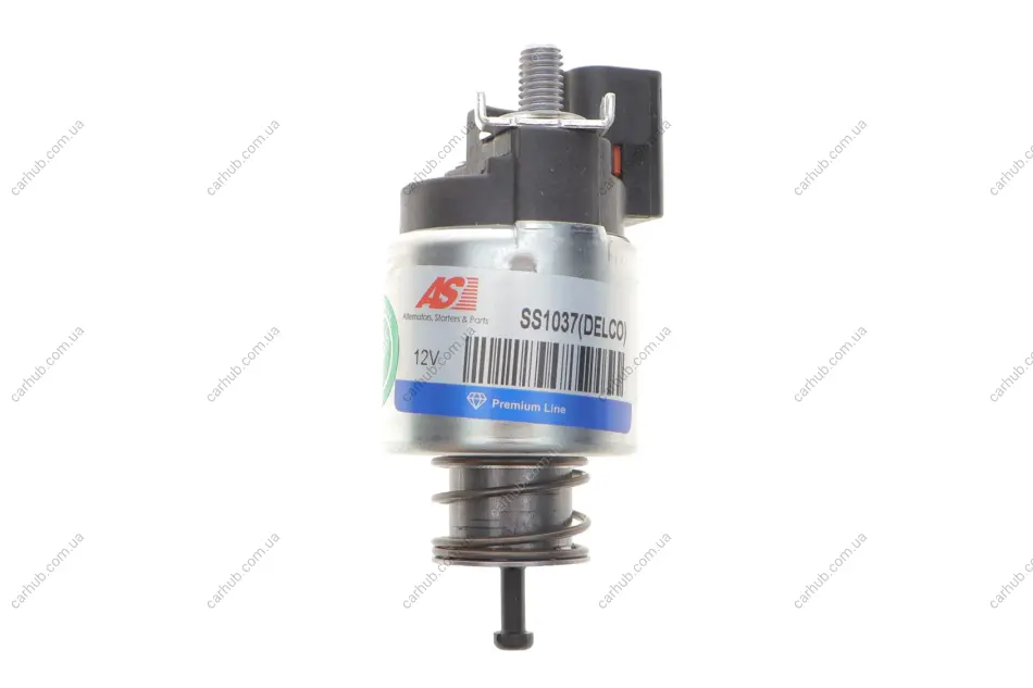 Реле стартера втягуюче (12V) Kia Sorento 2.4 CVVT/GDI 09-/2.0 CVVT 10-15 (PREMIUM LINE) AS-PL SS1037(DELCO) (фото 1)