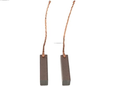 Фото щітки генератора к-кт 2 шт. (6x7x23mm/12 V) STANDARD LINE AS AB5005 Щітки генератора к-кт 2 шт. (6x7x23mm/12 V) STANDARD LINE AS AB5005