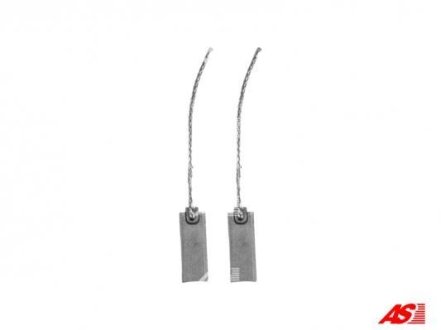 Щітки генератора (12V) (5x8x24.3) (вугільні) AS BX201
