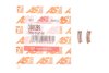 Щітки генератора (12V) (7.7x22.4x20) (вугільні) -PL AS OB9129S (фото 2)