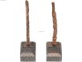 Щітки генератора (12V) (6.6x5.4x15) (вугільні) -PL AS OB9132S (фото 1)