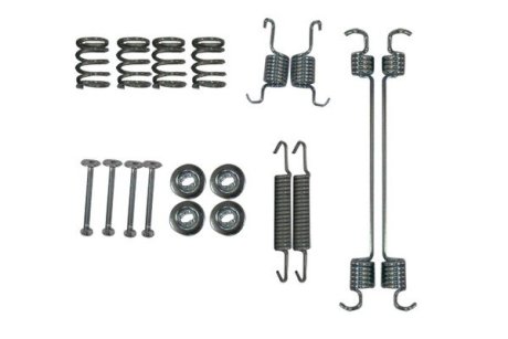 Монтажный к-кт тормозных колодок Logan 04-/Sandero 08- (180mm) ASAM 01341