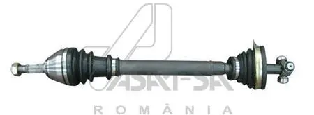 Піввісь Logan/Sandero 1.4/1.6i 04- Л. (-ABS)(21z) ASAM 30210 (фото 1)