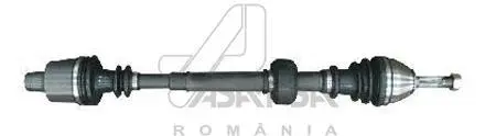 Піввісь Logan/Sandero 1.4/1.6i 04- Пр. (+ABS) ASAM 30379 (фото 1)