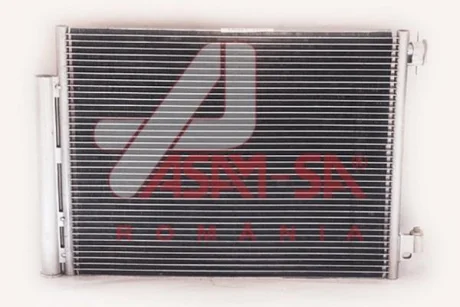 Радіатор кондиціонера Duster/Logan/Sandero 1.2/1.4/1.5dCi/1.6 06- (510x400x16) ASAM 32415