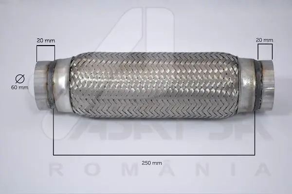 Гофра глушника 60x250 Sprinter ASAM 60106 (фото 1)