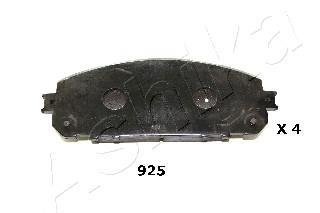 Колодки тормозные перед. Jeep Cherokee 2.0-3.2 13- ASHIKA 50-09-925