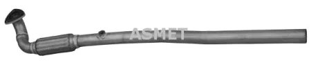 Вихлопна труба передн OPEL ASTRA H, ASTRA H GTC, ZAFIRA B 1.6 03.04-09.12 ASMET ASM05.218