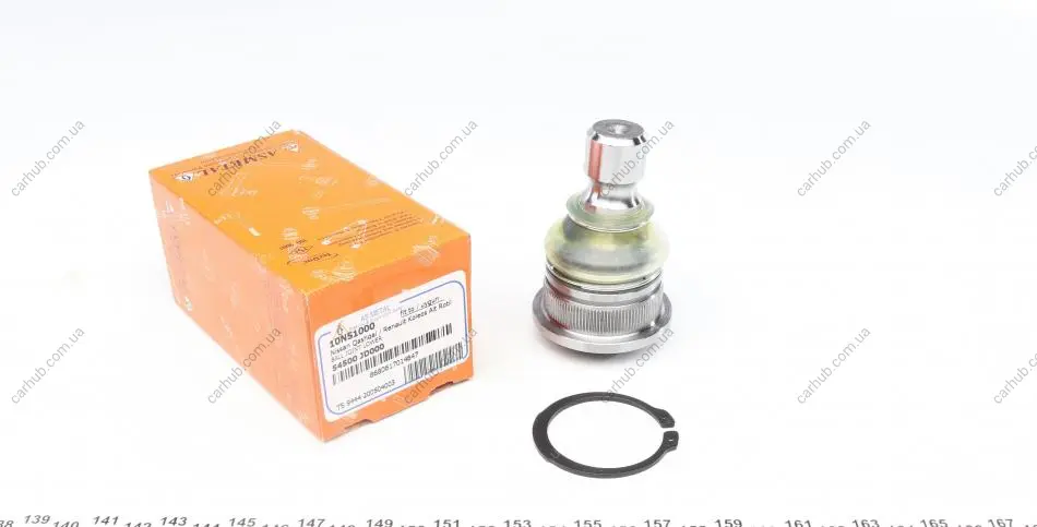 Опора кульова (передня/знизу) Nissan Qashqai/Renault Kadjar/Koleos 07- ASMETAL 10NS1000 (фото 1)