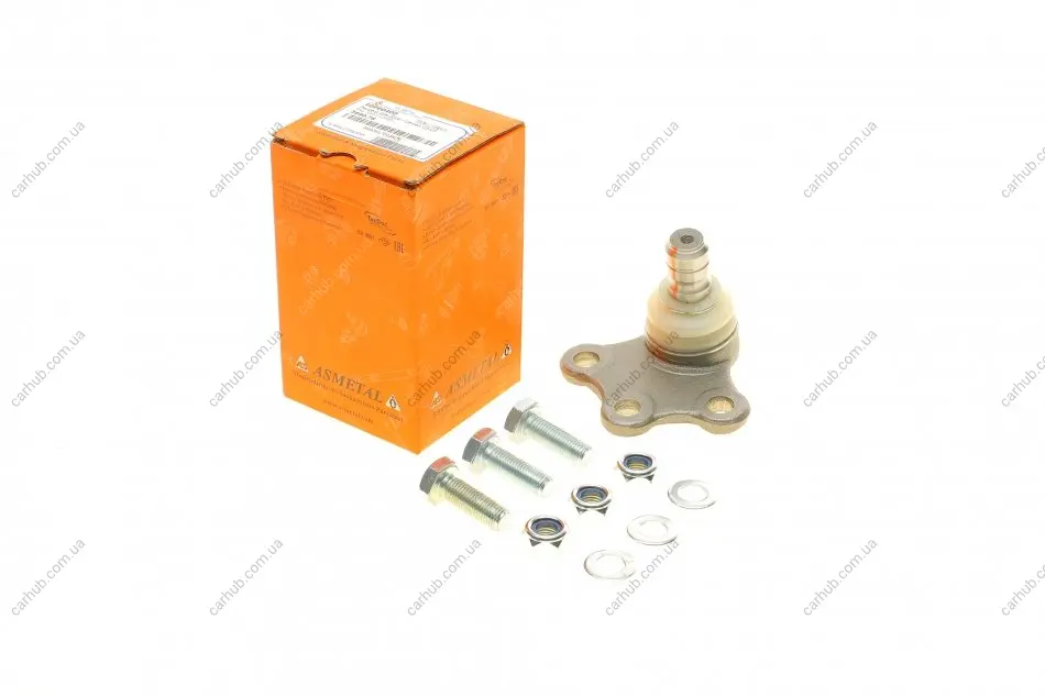 Опора кульова (передня) Citroen C2/C3/Peugeot 207 09- ASMETAL 10PE0400 (фото 1)
