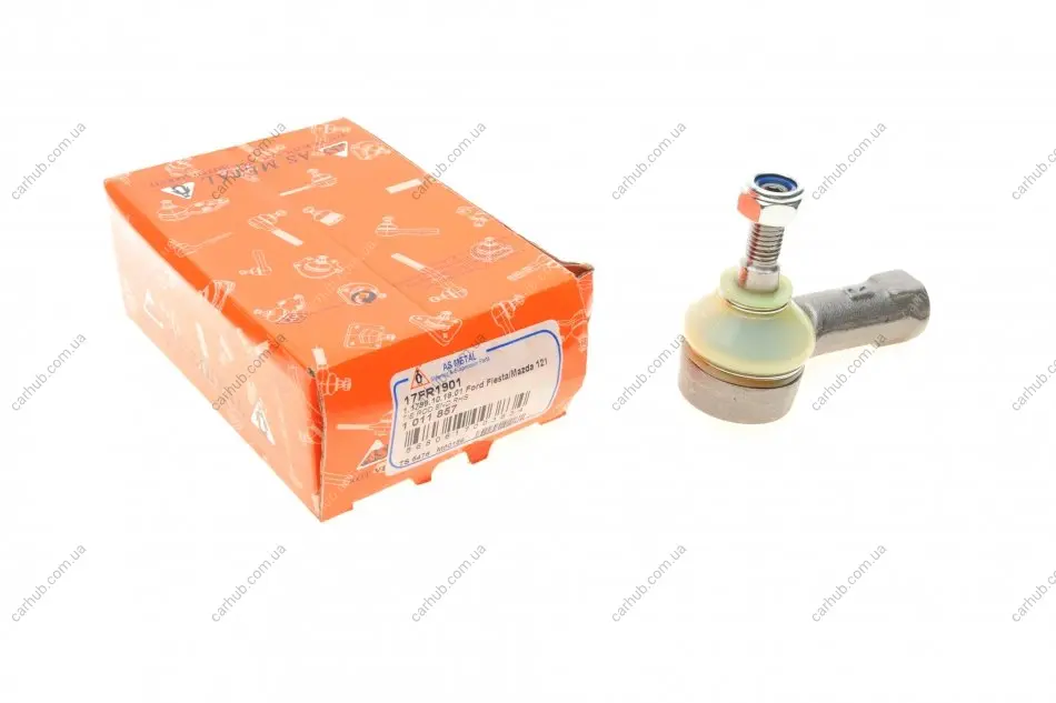 Наконечник тяги рульової (R) Ford Fiesta 97-02 ASMETAL 17FR1901 (фото 1)