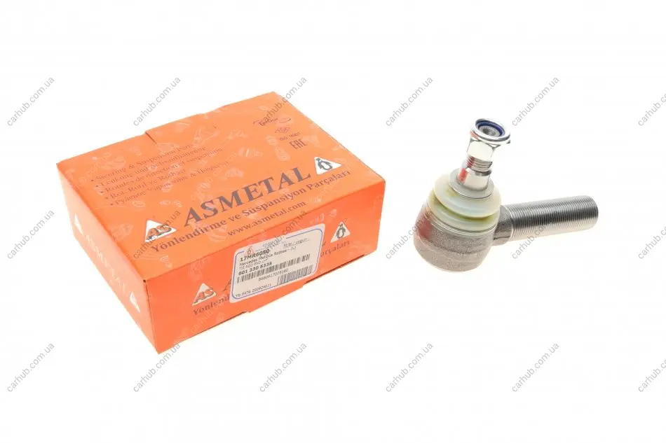 Наконечник тяги рульової (L) MB 207-410D (M22x1.5) (продольн.) ASMETAL 17MR6050 (фото 1)