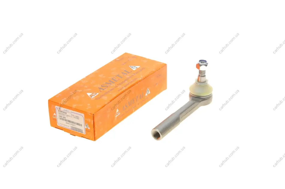 Наконечник тяги рульової (L) Opel Astra H 1.2-2.0 04-10 (L=140mm) ASMETAL 17OP1010 (фото 1)