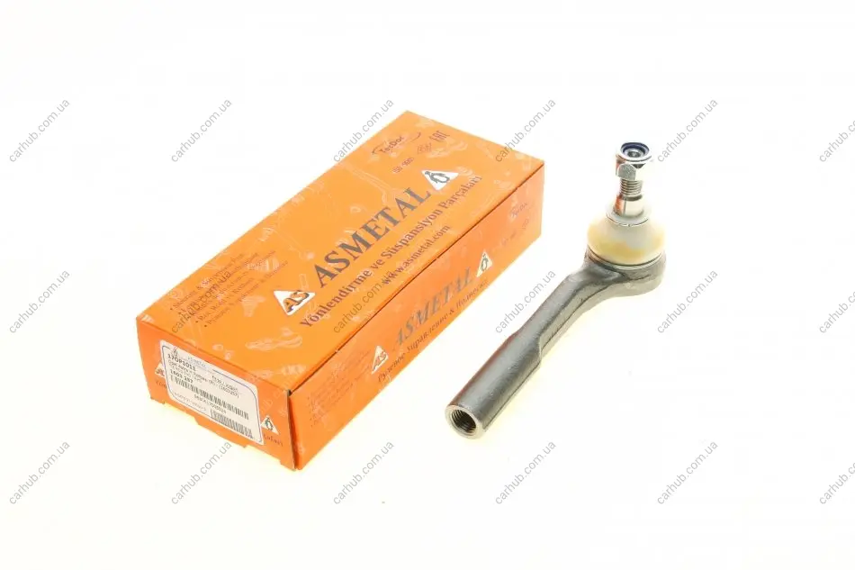Наконечник тяги рульової (R) Opel Astra H 1.2-2.0 04-10 (L=140mm) ASMETAL 17OP1011 (фото 1)
