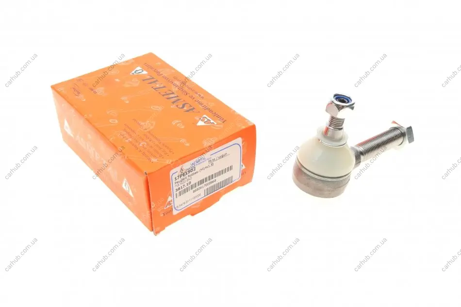 Наконечник тяги рульової Citroen Berlingo/Peugeot Partner 96-08 ASMETAL 17PE1502 (фото 1)