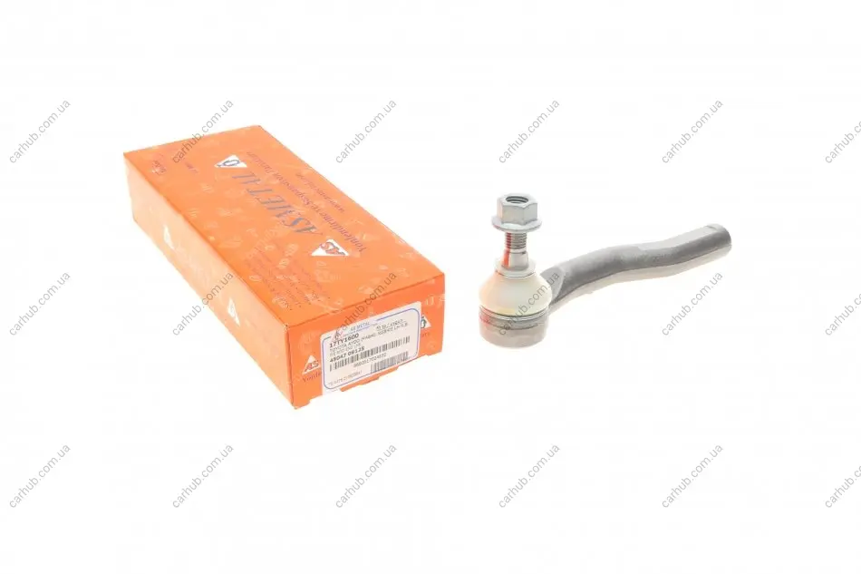 Наконечник тяги рульової (L) Citroen C1/Peugeot 107/108 1.0/1.2 VTi 05- ASMETAL 17TY1600 (фото 1)