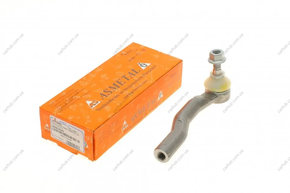 Наконечник тяги рульової (R) Citroen C1/Peugeot 107/108 1.0/1.2 VTi 05- ASMETAL 17TY1601 (фото 1)