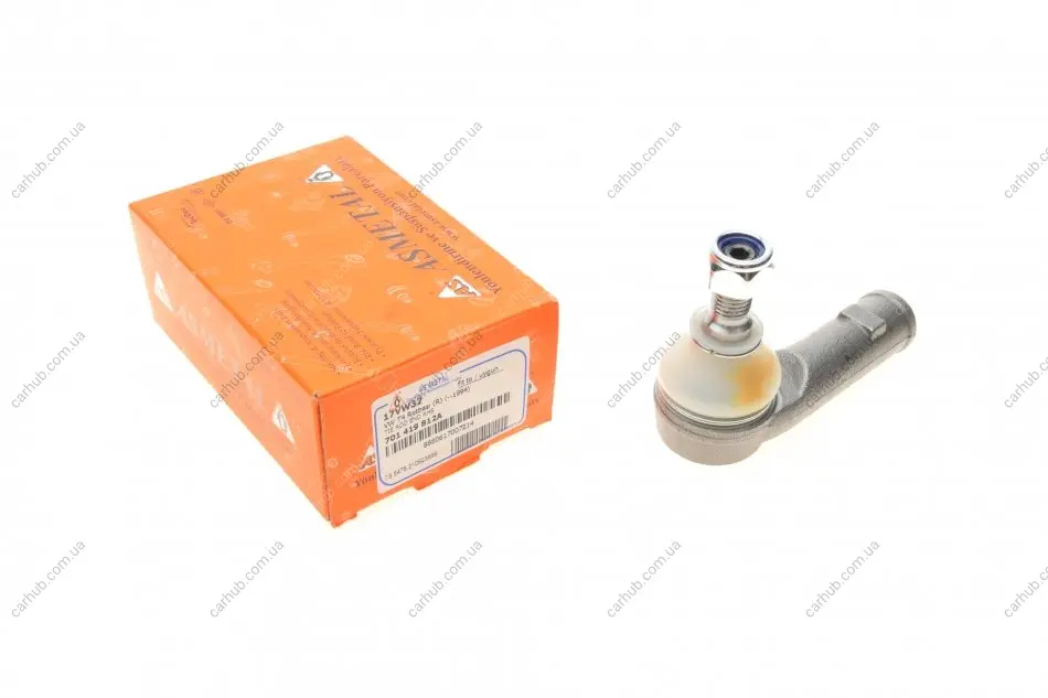 Наконечник тяги рульової (R) VW T4 91-95 (d=16mm) ASMETAL 17VW32 (фото 1)