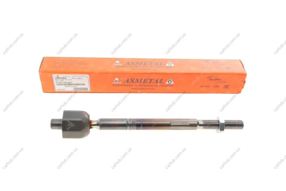 Тяга рульова BMW 1 (F20/F21)/2 (F22/F87)/3 (F30/F80/F34)/4 (F32/F82/F36) 11- ASMETAL 20BM2600 (фото 1)