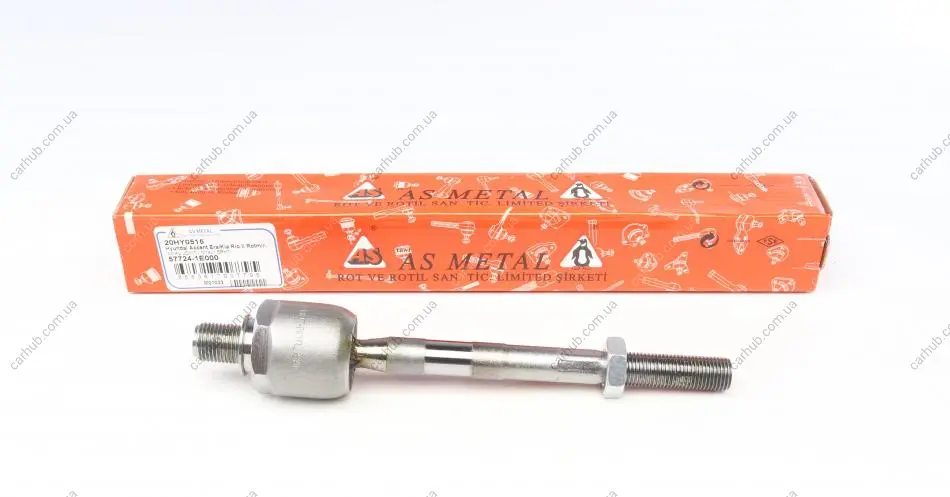 Тяга рульова Hyundai Accent III/Kia Rio 05-10 (L=196mm) ASMETAL 20HY0515 (фото 1)