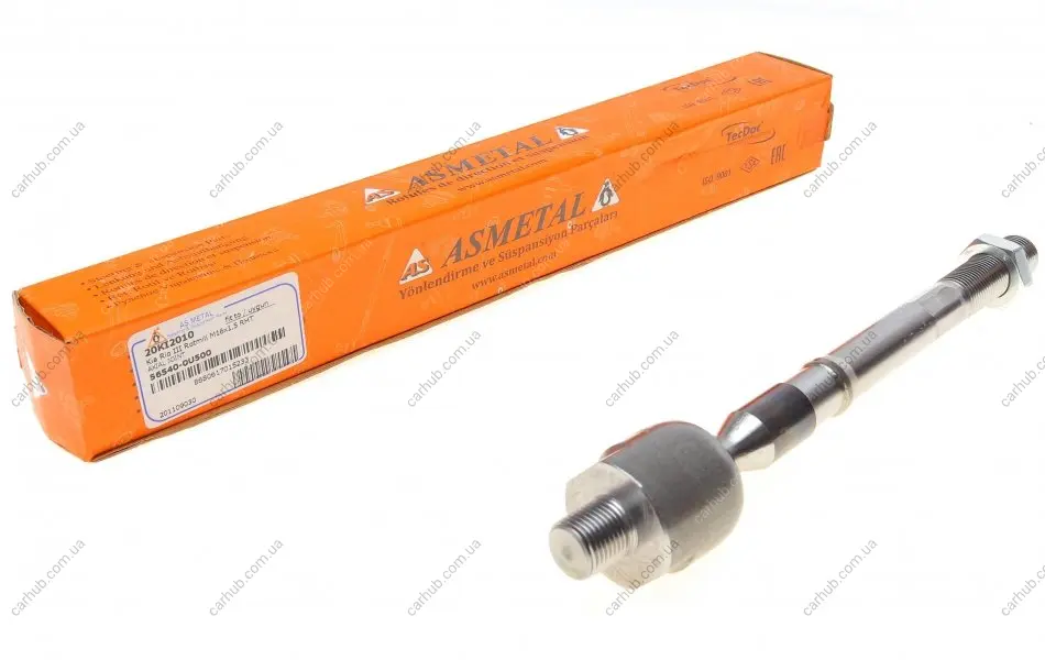 Тяга рульова Hyundai Accent lV 10-/Kia Rio III 11- (L=217mm) ASMETAL 20KI2010 (фото 1)
