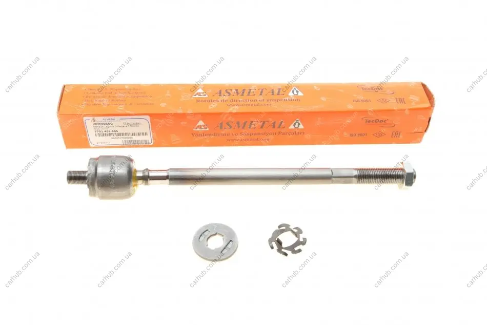 Тяга рульова Renault Laguna I/Megane I 93-03 (L=267mm) ASMETAL 20RN0500 (фото 1)