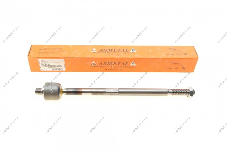 Тяга рульова Renault Clio III/Nissan Micra III 03- (L=307mm) ASMETAL 20RN5550 (фото 1)